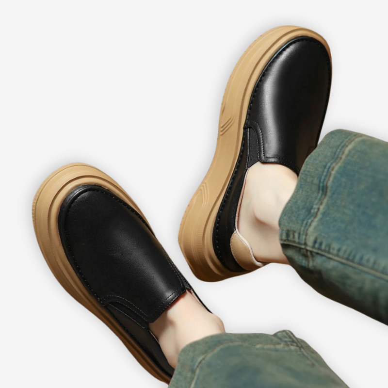Mocassin Femme <br> Grosse Semelle