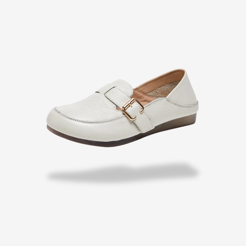 Mocassin <br> Femme Blanc