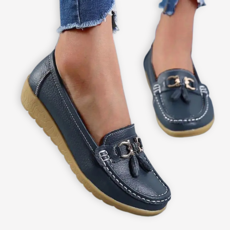 Mocassin <br> Pompon