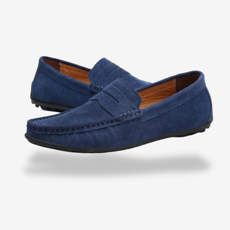 Mocassins Homme <br> Bleu Marine