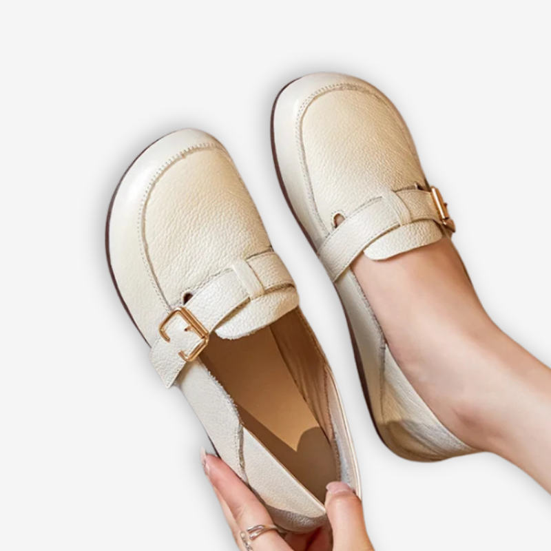 Mocassin <br> Femme Blanc