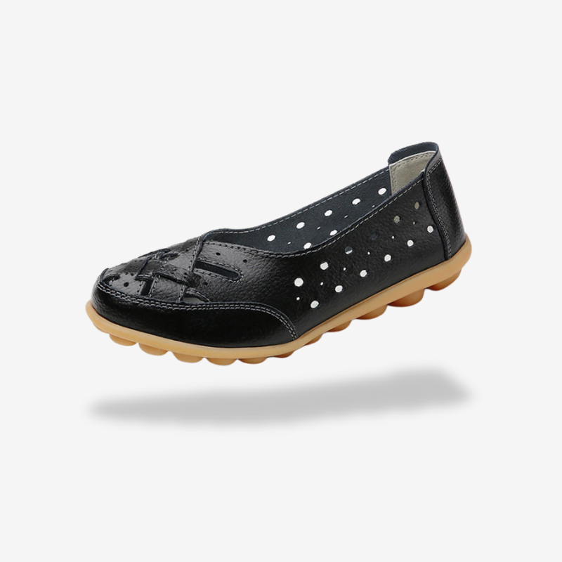 Mocassin Femme <br> Tressé