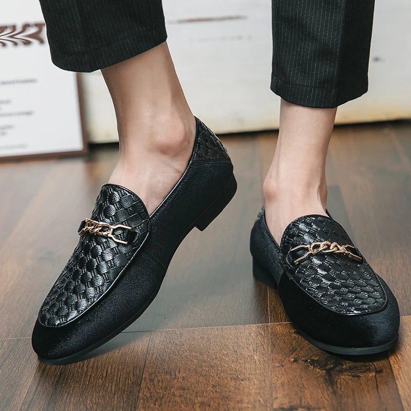Mocassin Homme <br> Tressé