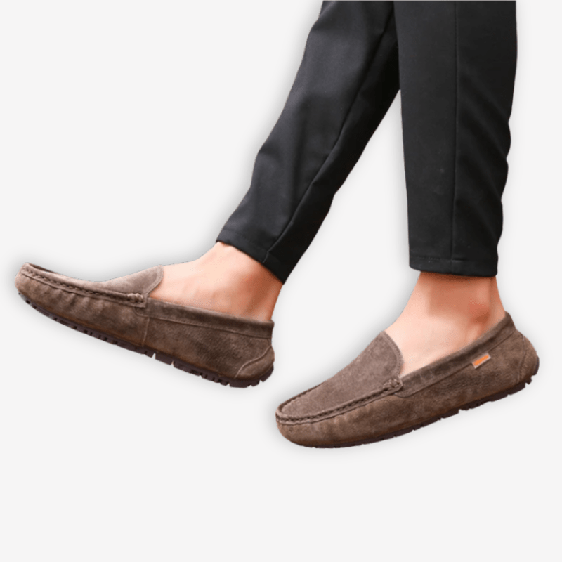 Mocassin daim Homme Luxe | L'Empreinte du Cuir