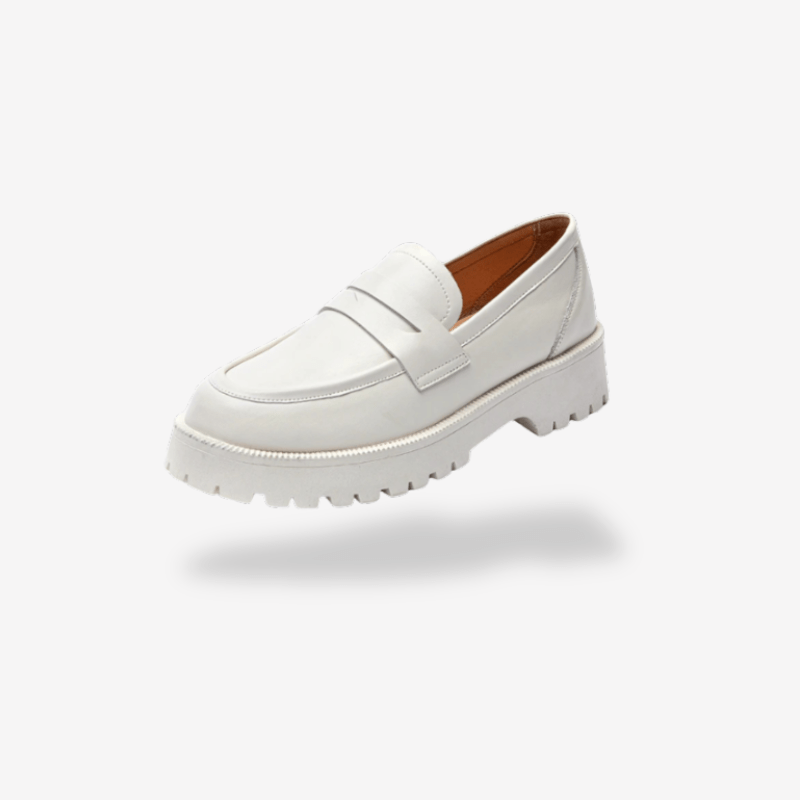 Mocassin Femme Crantée