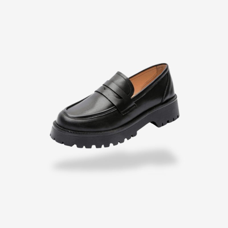 Mocassin Femme Crantée
