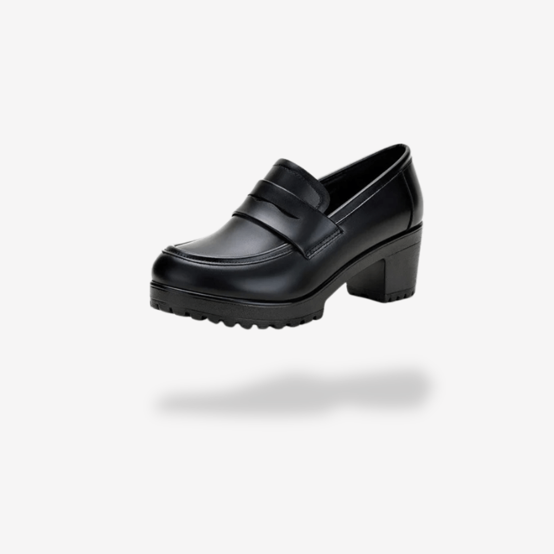 Mocassin Femme Talon 5 cm | L'Empreinte du Cuir