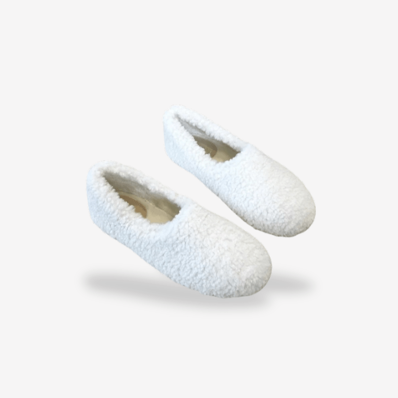 Mocassin Fourrure Femme