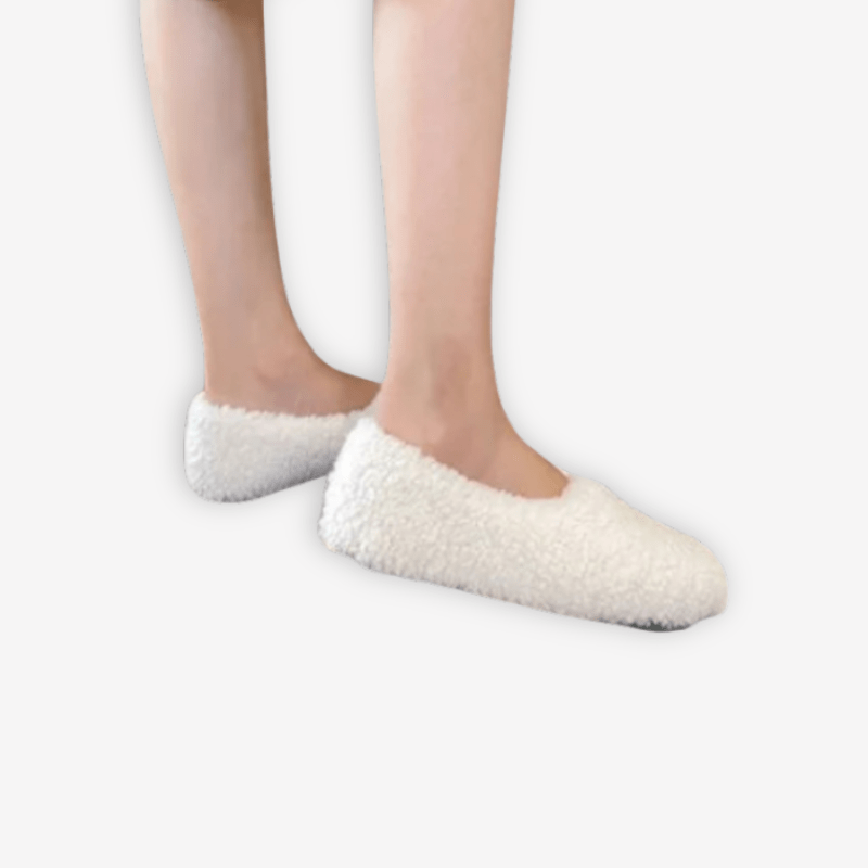 Mocassin Fourrure Femme