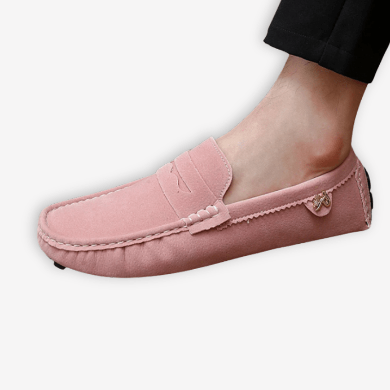 Mocassin Homme Rose | L'Empreinte du Cuir