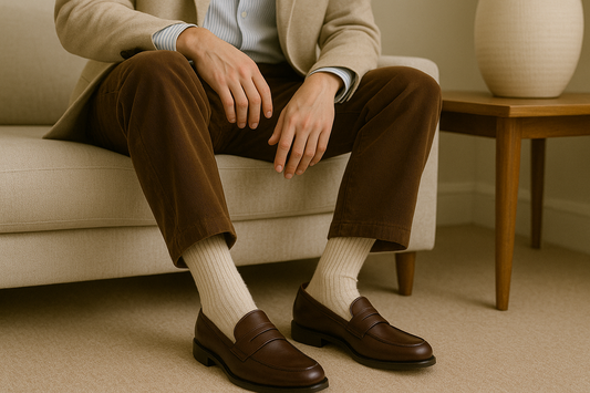 Comment porter des mocassins avec des chaussettes ?