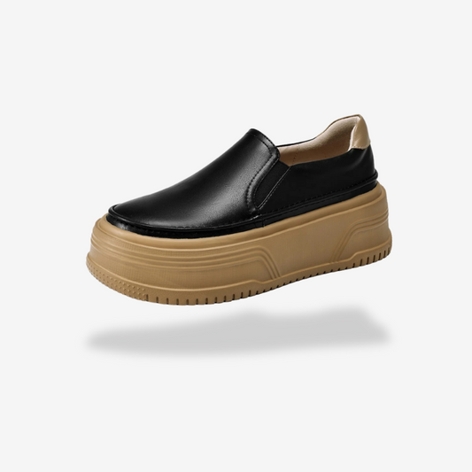 Mocassin Femme <br> Grosse Semelle