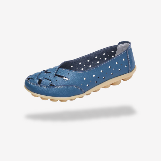 Mocassin Femme <br> Tressé