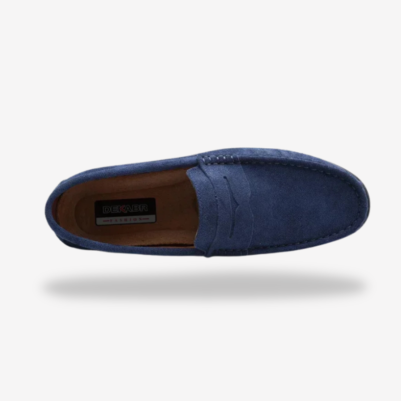 Mocassins Homme <br> Bleu Marine
