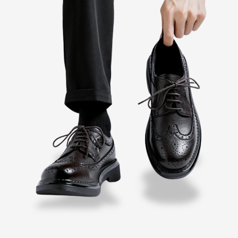 Mocassin Homme <br> Compensé