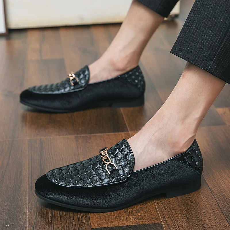 Mocassin Homme <br> Tressé