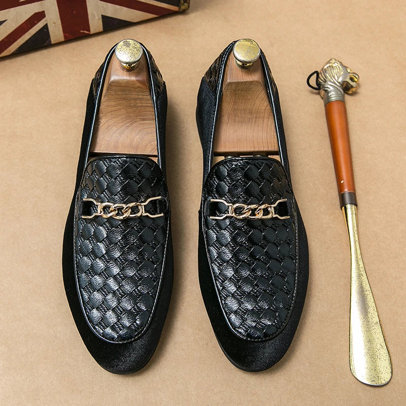 Mocassin Homme <br> Tressé