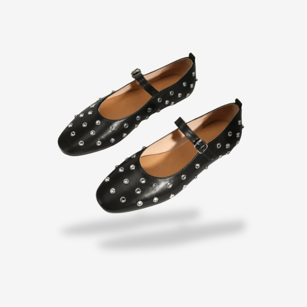 Mocassin Clouté Femme | L'Empreinte du Cuir