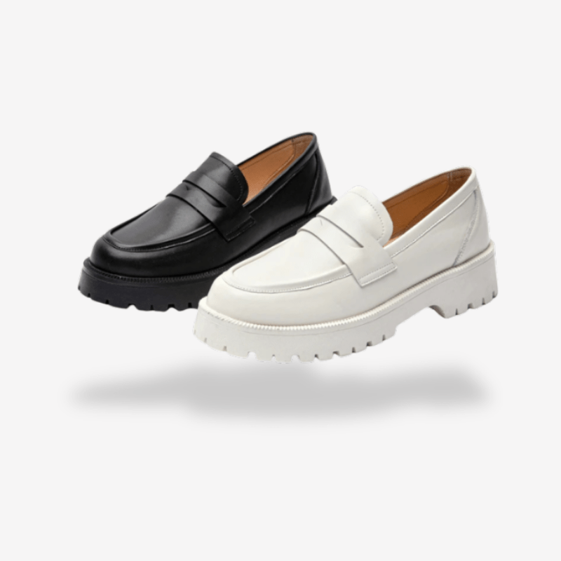 Mocassin Femme Crantée