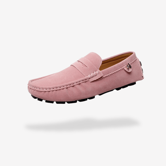 Mocassin Femme Rose | L'Empreinte du Cuir