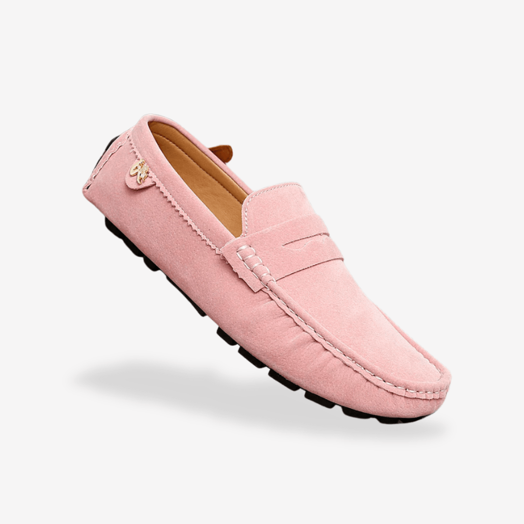 Mocassin Femme Rose | L'Empreinte du Cuir