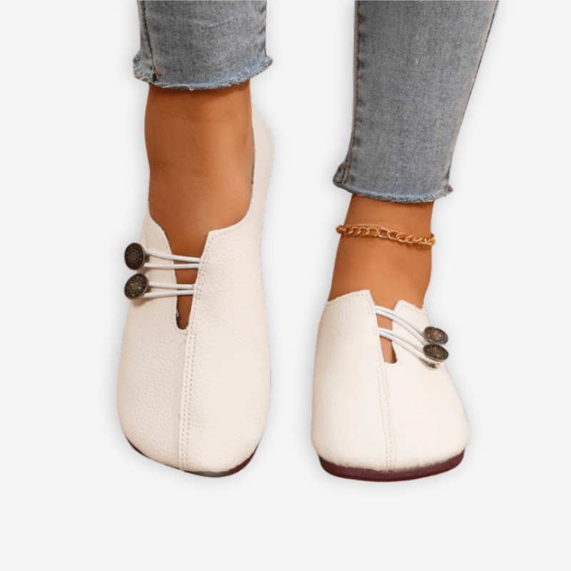 Mocassin Plat Femme