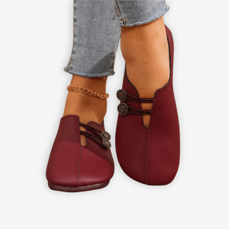 Mocassin Plat Femme