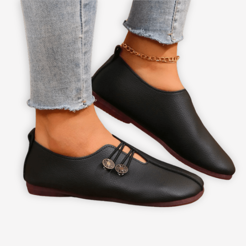 Mocassin Plat Femme