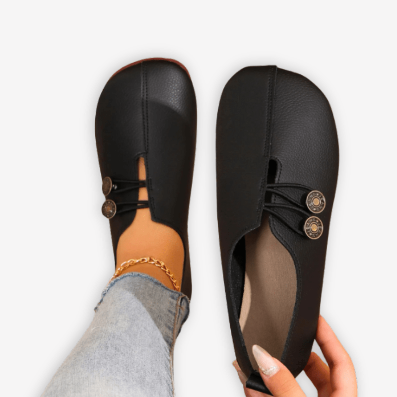 Mocassin Plat Femme