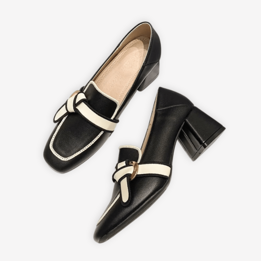 Mocassin Talon Carré | L'Empreinte du Cuir