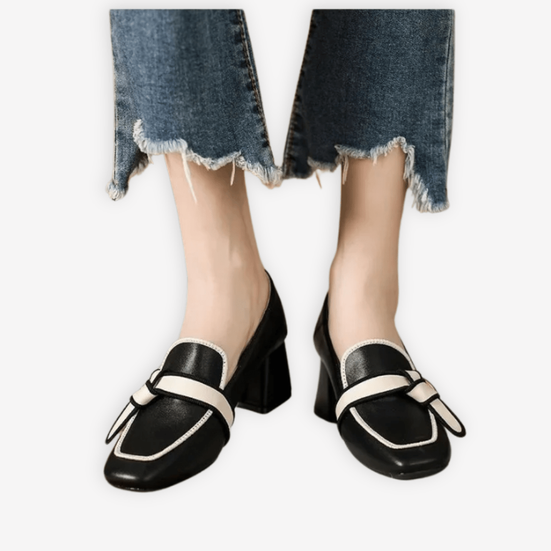 Mocassin Talon Carré | L'Empreinte du Cuir